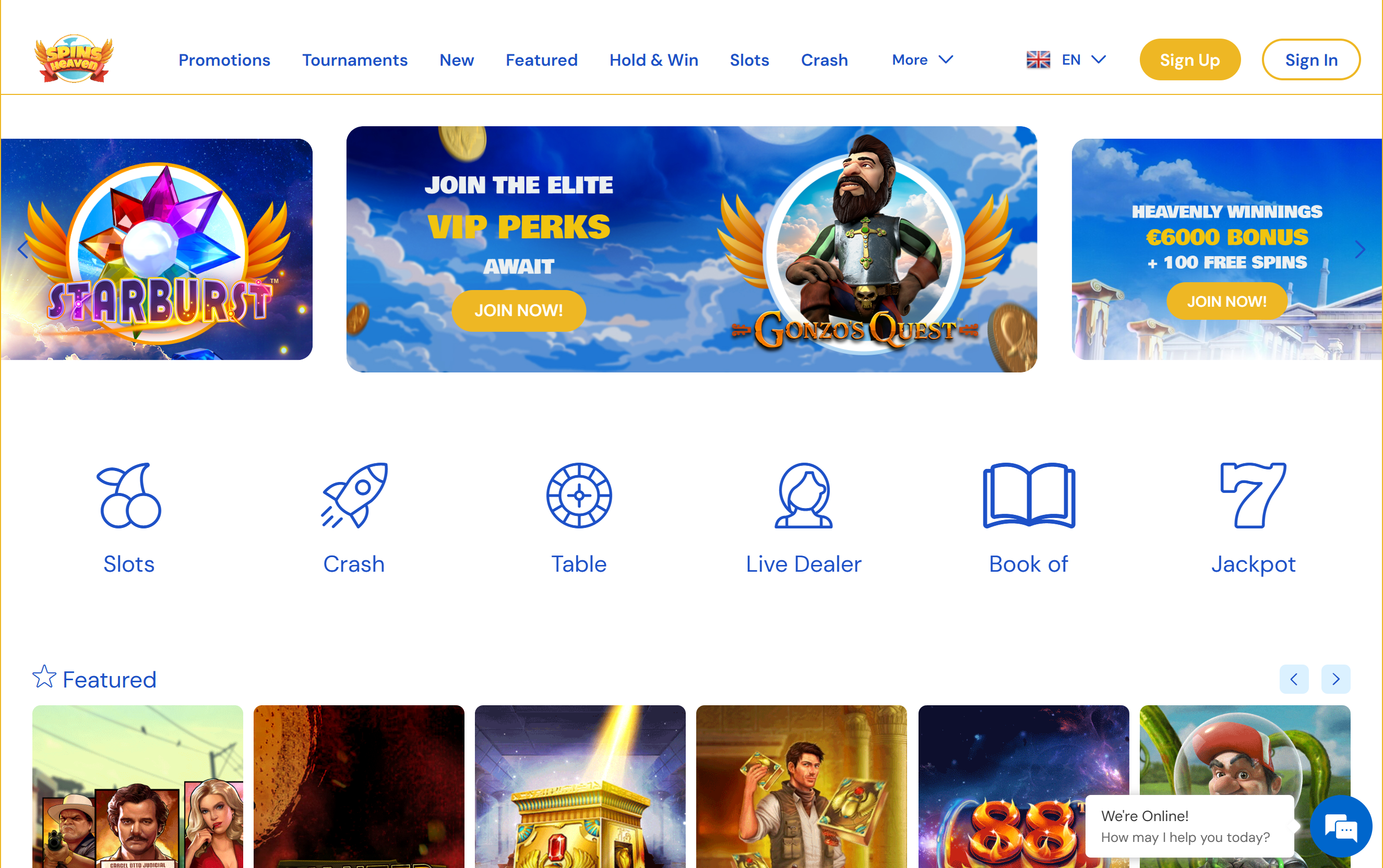 Spins Heaven Casino
